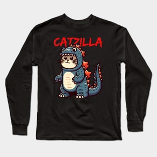 Catzilla Long Sleeve T-Shirt